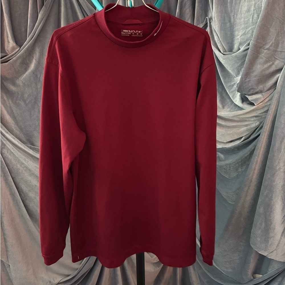Nike golf drifit Red Long Sleeve